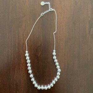 Talbots sterling silver add a bead necklace 18”